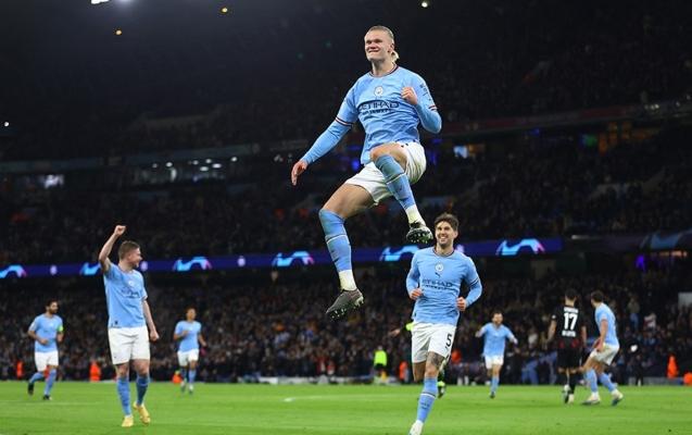 Haaland penta-trik etdi, "Siti" 7 qola imza atdı - VİDEO