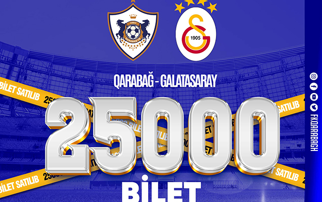 “Qarabağ” - “Qalatasaray”: İynə atsan, yerə düşməyəcək - 2 saat içində…