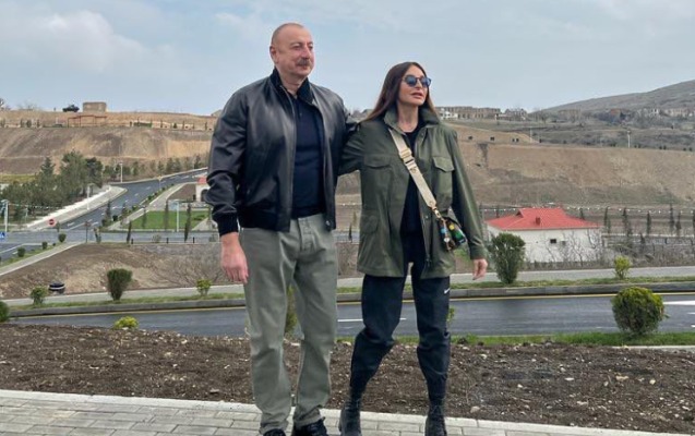 Mehriban Əliyeva Talış kəndindən paylaşımlar etdi - FOTOLAR
