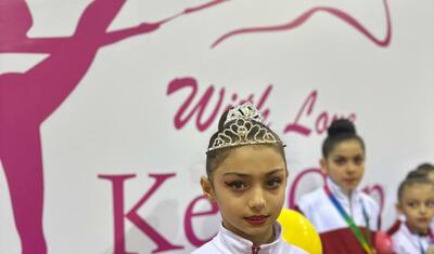 Azərbaycanın bədii gimnastları Gürcüstanda 22 medal əldə etdi -