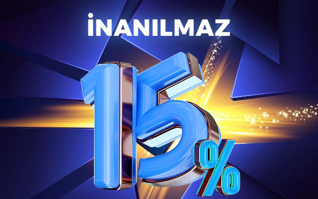 “İnanılmaz 15” kampaniyası başladı!