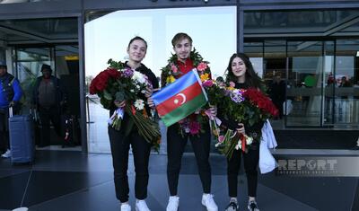 İrəvandakı AÇ-da medal qazandılar, Prezidentin dəvəti ilə Bakıya gəldilər -