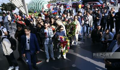 İrəvandakı AÇ-da medal qazandılar, Prezidentin dəvəti ilə Bakıya gəldilər -