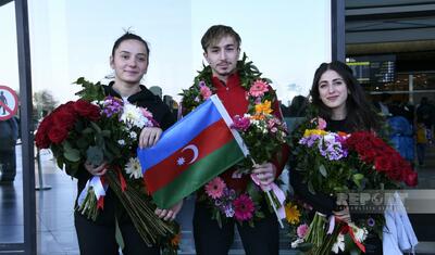 İrəvandakı AÇ-da medal qazandılar, Prezidentin dəvəti ilə Bakıya gəldilər -