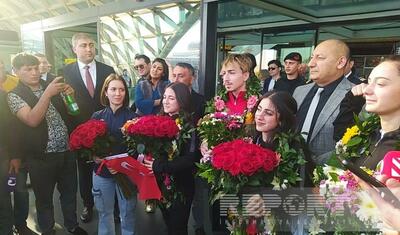 İrəvandakı AÇ-da medal qazandılar, Prezidentin dəvəti ilə Bakıya gəldilər -