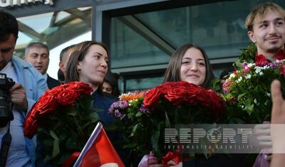İrəvandakı AÇ-da medal qazandılar, Prezidentin dəvəti ilə Bakıya gəldilər -