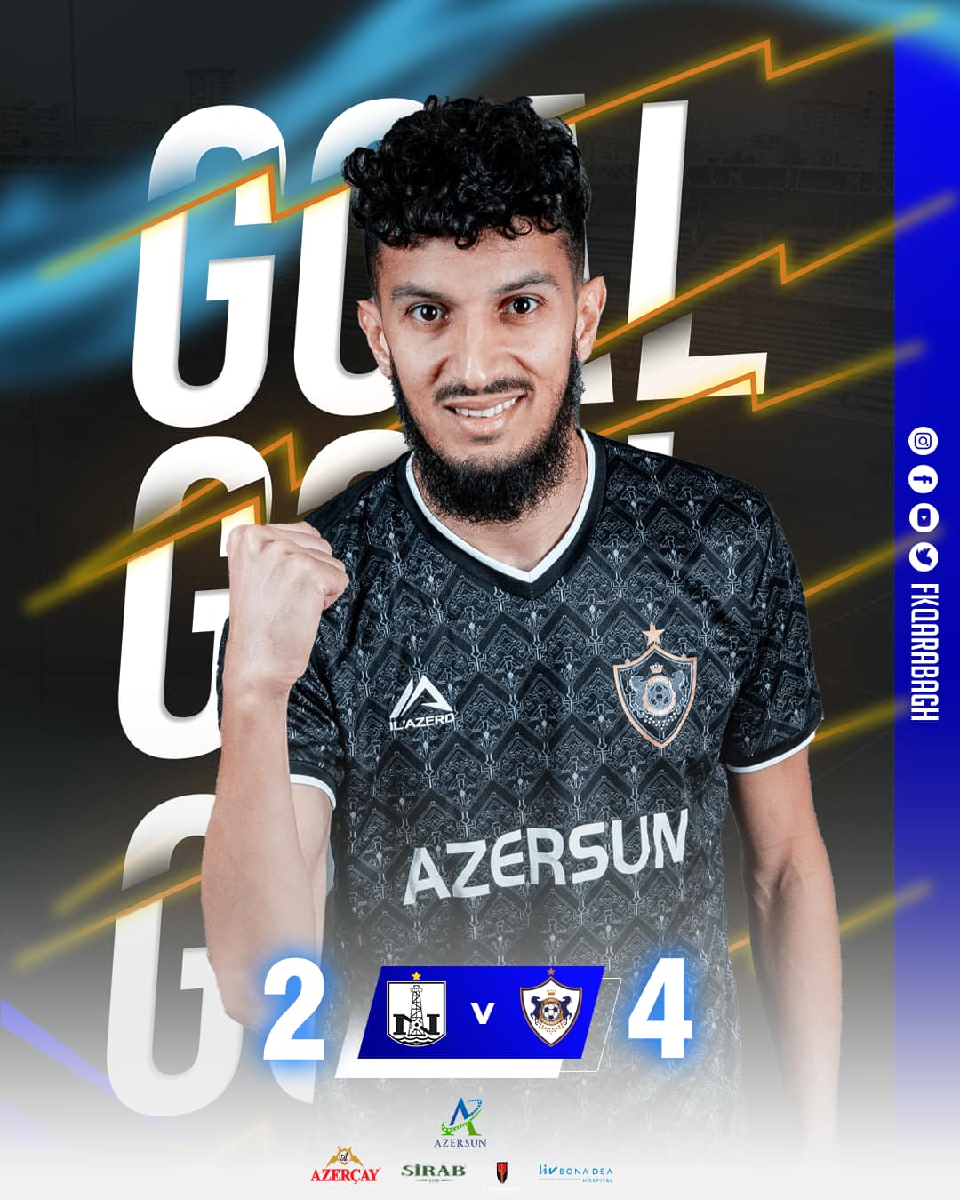 "Qarabağ" derbidə "Neftçi"yə aman vermədi