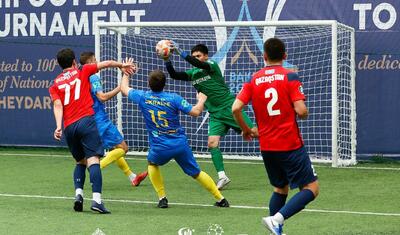 Gürcülər İtaliyaya qalib gəldi - “Heydər Əliyev-100” Beynəlxalq Minifutbol Turnirindən