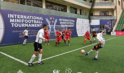 Çexlər gürcüləri üstələdi - “Heydər Əliyev-100” Beynəlxalq Minifutbol Turnirindən