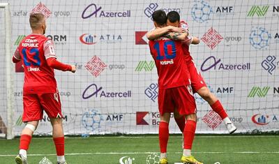 Çexlər gürcüləri üstələdi - “Heydər Əliyev-100” Beynəlxalq Minifutbol Turnirindən