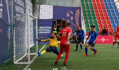 Serblər italyanlara 9 qol vurdu - “Heydər Əliyev-100” Beynəlxalq Minifutbol Turnirindən