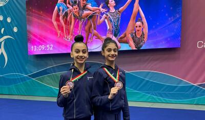 Azərbaycanın bədii gimnastları Portuqaliyada bürünc medal qazandı -