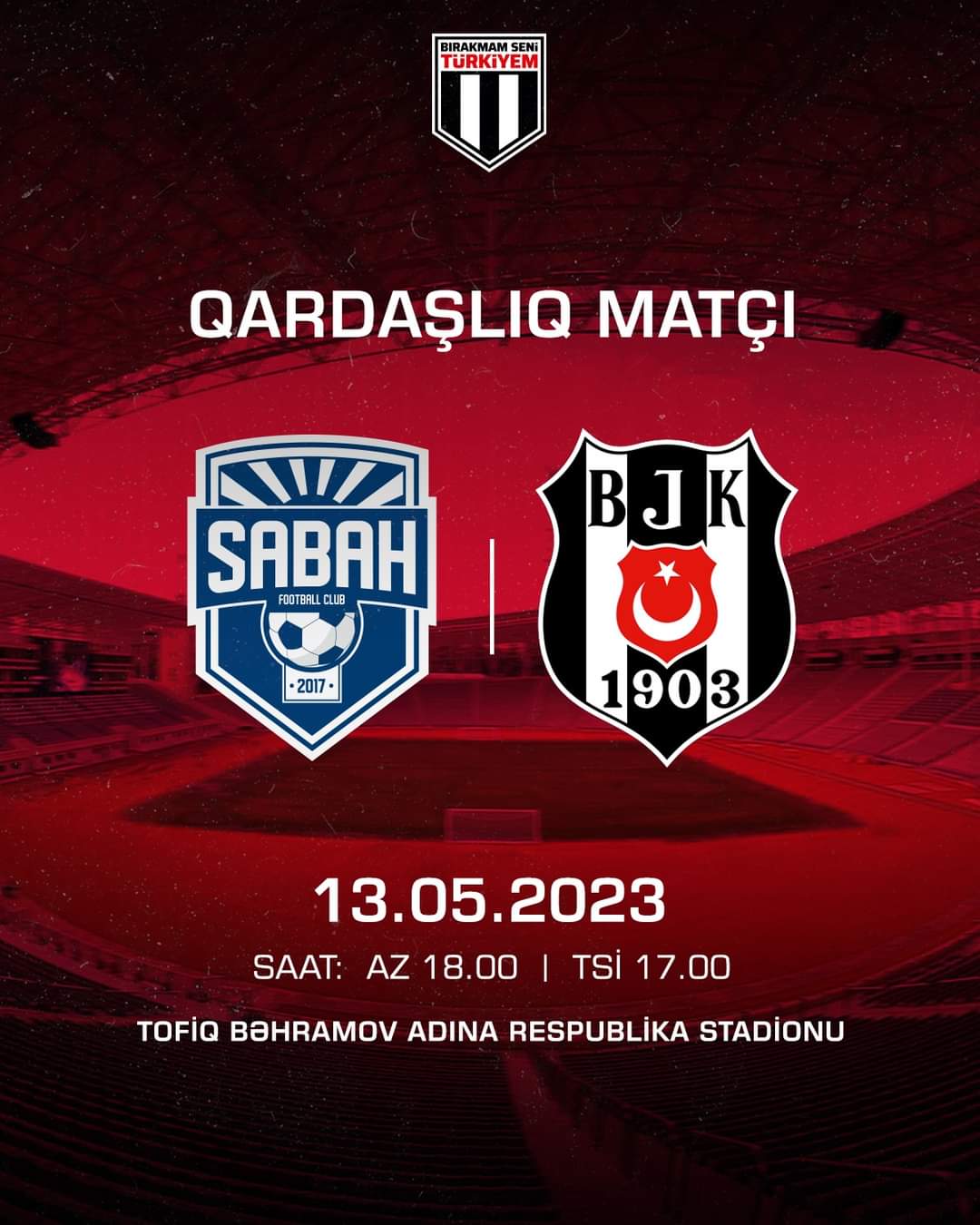 "Sabah" - "Beşiktaş" oyununun biletləri satışda