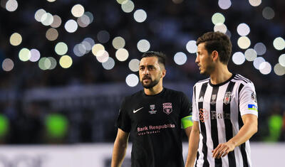 "Sabah" vs "Beşiktaş": İki qardaşın qovuşması anı -