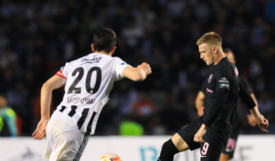 "Sabah" vs "Beşiktaş": İki qardaşın qovuşması anı -