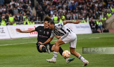 "Sabah" vs "Beşiktaş": İki qardaşın qovuşması anı -