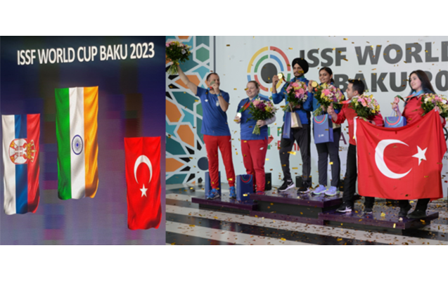 Türkiyə komandası Bakıdakı dünya kubokunda qalib oldu - VİDEO+FOTOLAR
