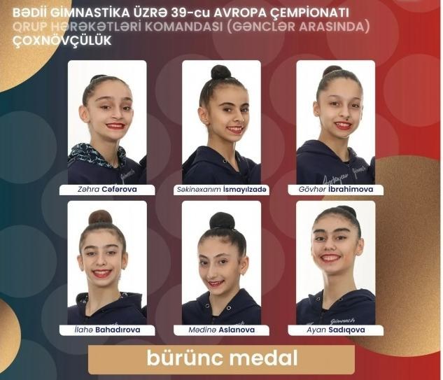 Azərbaycan millisi Avropa sempionatında bürünc medal qazandı