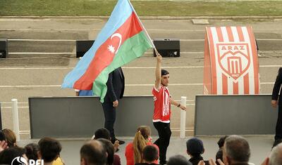 Rövnəq Abdullayev regionda futbol izlədi -