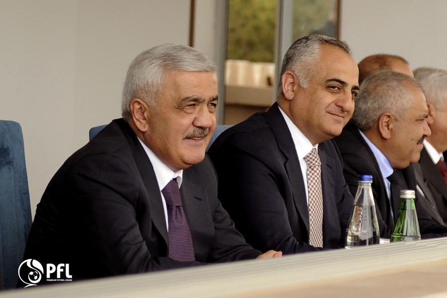 Rövnəq Abdullayev regionda futbol izlədi - FOTOREPORTAJ