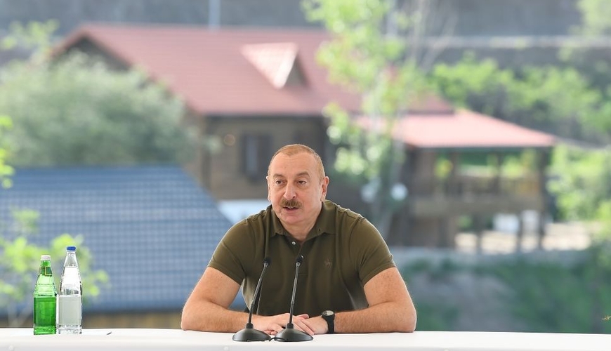 Prezident İlham Əliyev mühüm mesajlar verdi - VİDEO