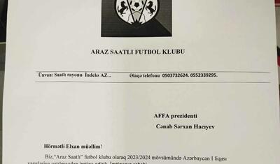Azərbaycanda qalmaqallı klub çempionatda iştirakdan imtina etdi -