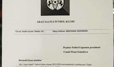 Azərbaycanda qalmaqallı klub çempionatda iştirakdan imtina etdi -