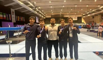 Batut gimnastikası üzrə milli Portuqaliyada gümüş qazandı -