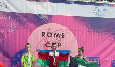 Azərbaycan gimnastları “Rome cup”da əla nəticələr qazandı -