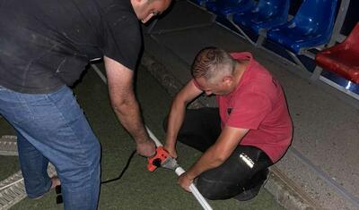 "Difai" bu rayonda futbol üçün gecə-gündüz iş görür -