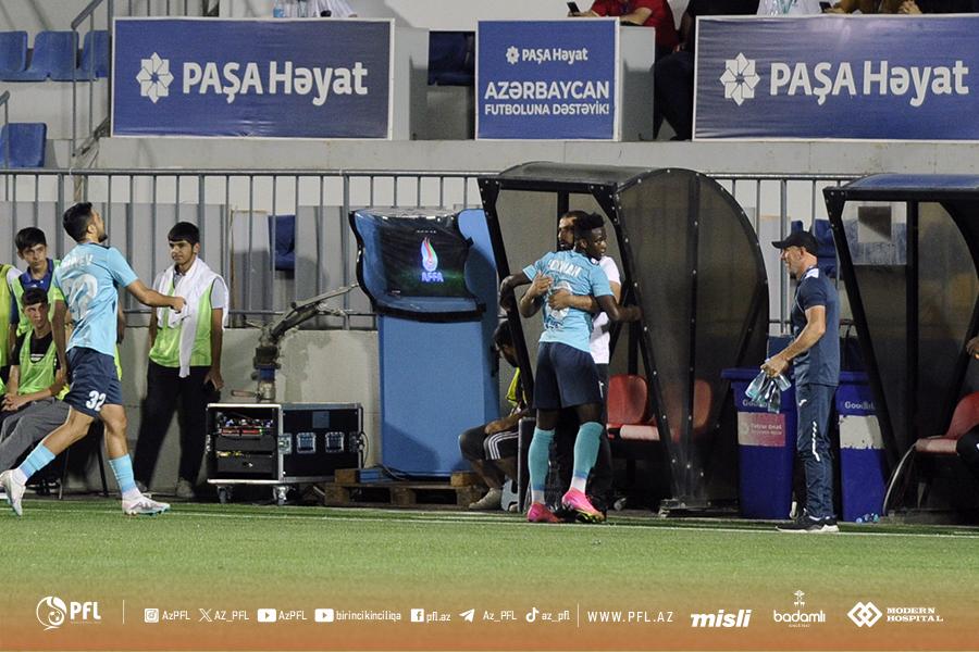 "Zirə" qələbə qolunu vurdu, Şahin Diniyev üzünü bağladı - VİDEO