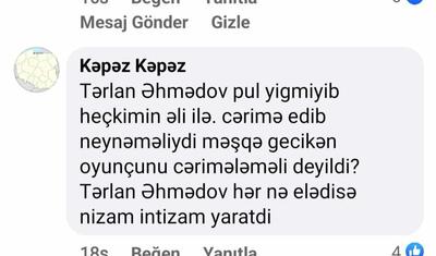 Xəbər QALMAQAL yaratdı, "Neftçi"nin sabiq rəhbər şəxsi suçlandı: "Güclü pul yeyəndir" -