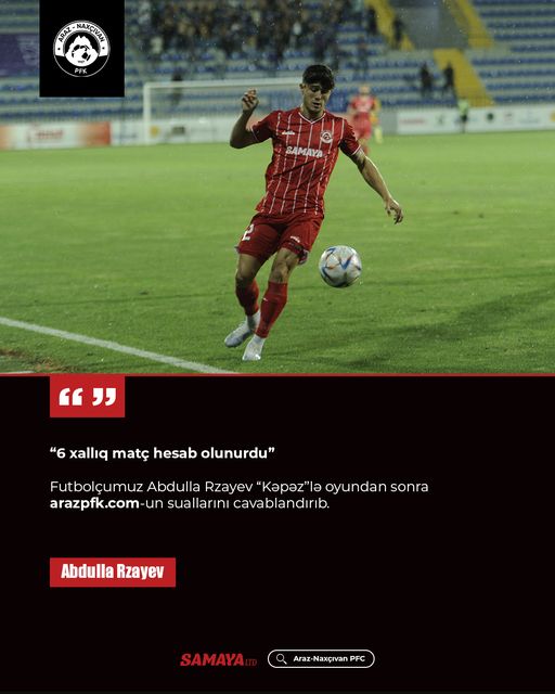 “Neftçi”dən çəkinə-çəkinə danışdı: “Ancaq ziyan vurursan”
