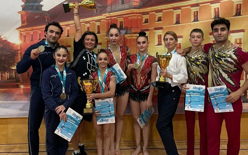 Azərbaycanın gimnastika yığması qalib oldu - “Wars and Sawa Cup”da