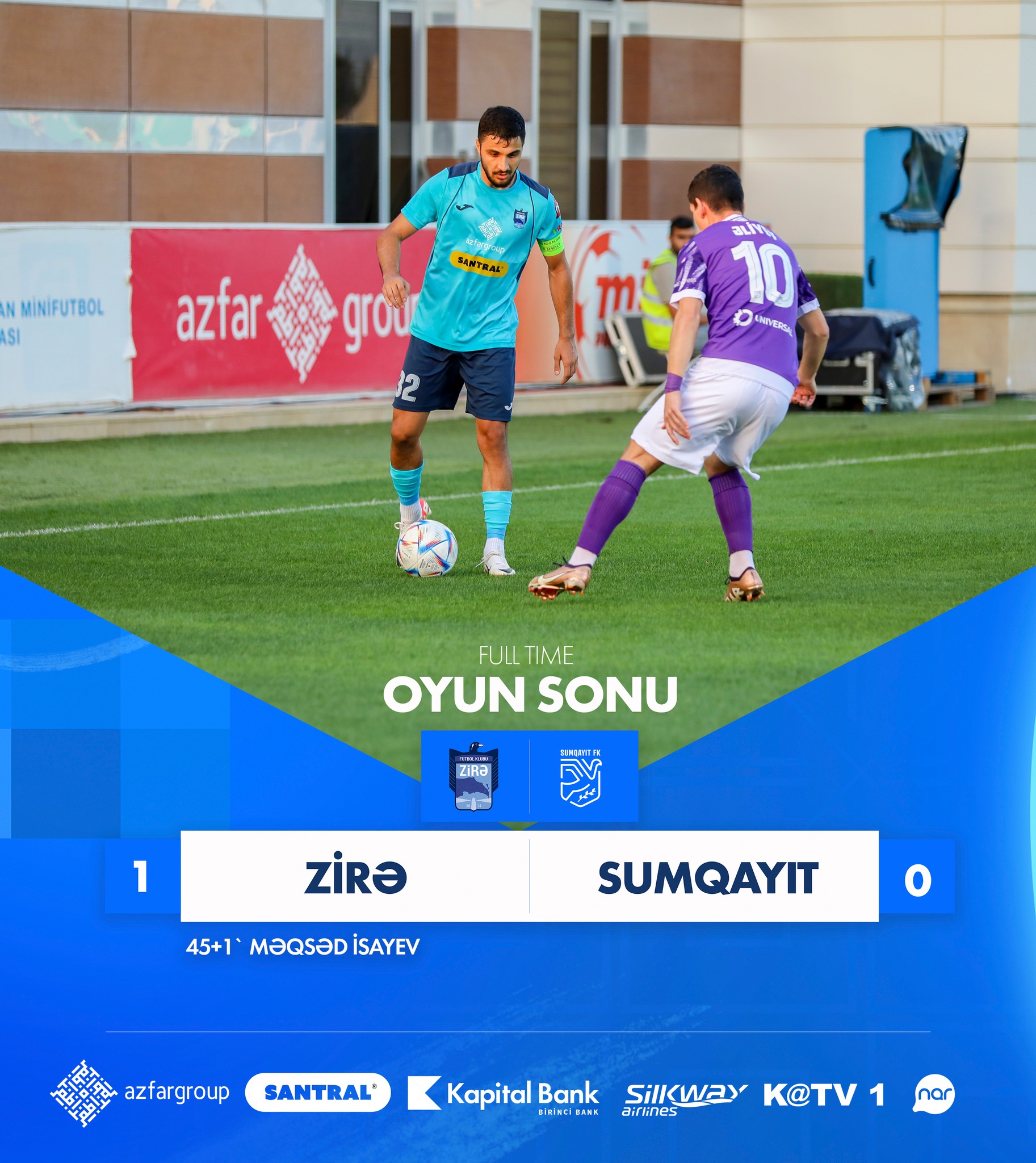 “Zirə” 10 nəfərlə qələbə qazandı, liderliyini möhkəmlətdi