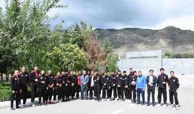 İcra başçısı ilə görüşdülər, Şəhidlər Xiyabanını ziyarət etdilər -