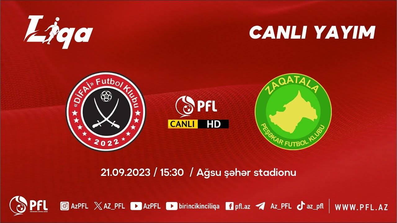 "Difai" qələbə üçün meydanda – Ağsudan CANLI YAYIM