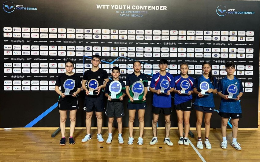 "WTT Youth Contender”də daha 4 medal qazandı - Azərbaycan stolüstü tennisçiləri