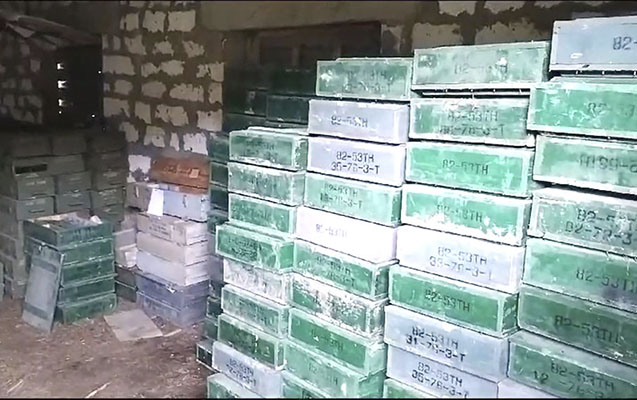 Kəlbəcərdə ermənilərin fermada sursat anbarı aşkarlandı – VİDEO+FOTOLAR