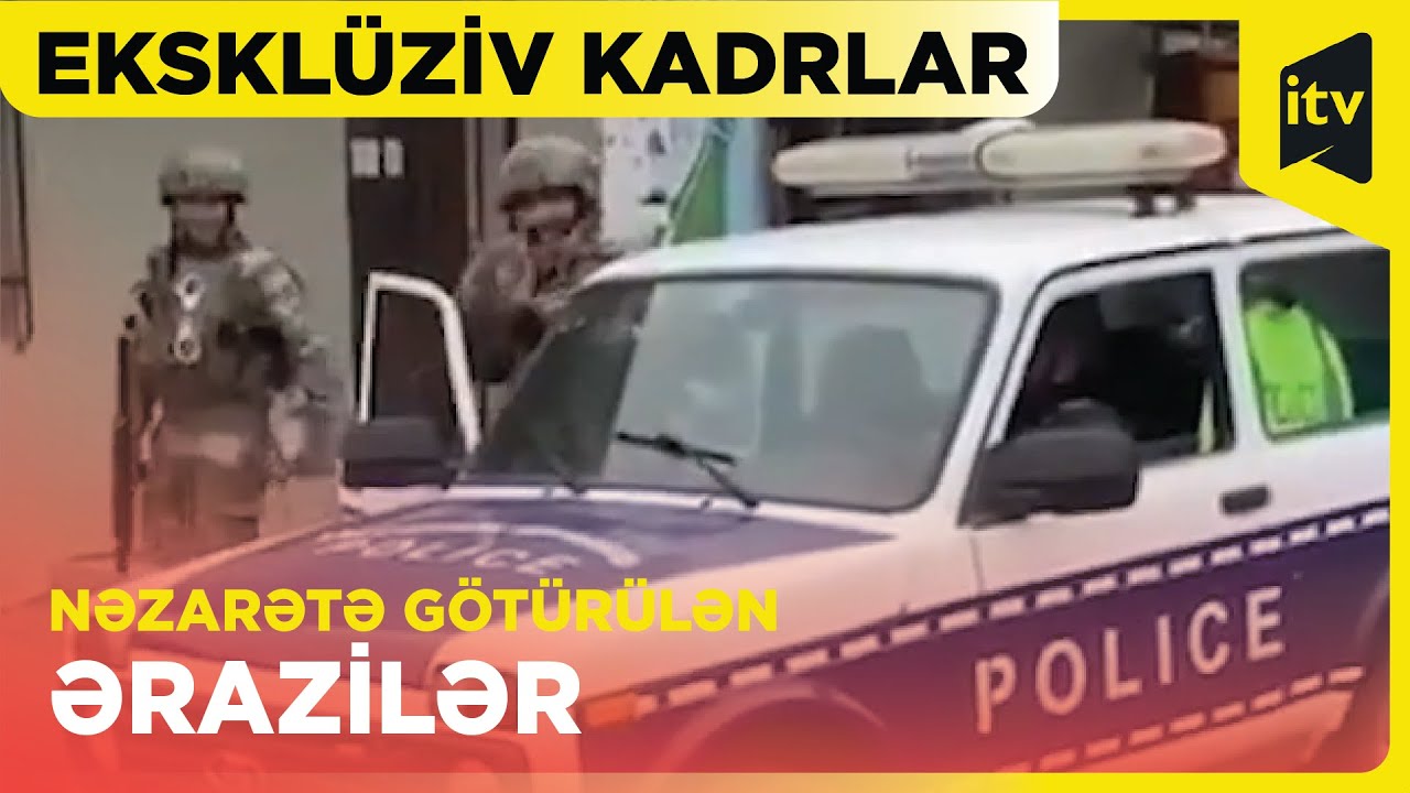 Azərbaycan əsgərləri separatçılardan təmizlənən torpaqlarda - VİDEO