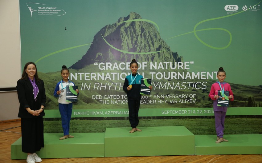Bədii gimnastika üzrə beynəlxalq turnir keçirildi - Naxçıvanda