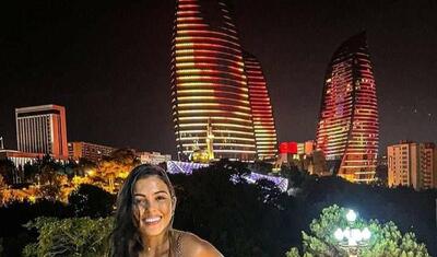 “Qarabağ”ın futbolçusunun cazibədar xanımı Bakıda öz xidmətini təklif edir -