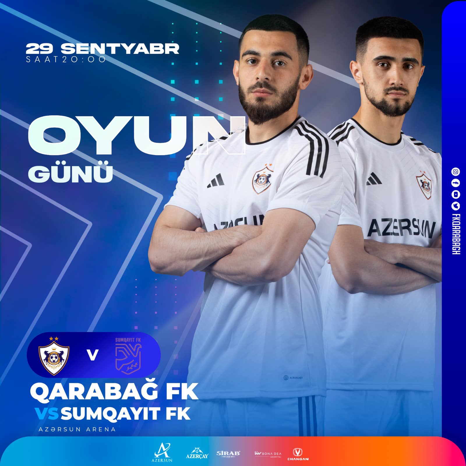 "Qarabağ" "Sumqayıt"ı darmadağın etdi - YENİLƏNİB