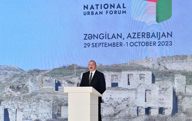 İlham Əliyev Zəngilan şəhərinə ilk qayıdışın vaxtını açıqladı
