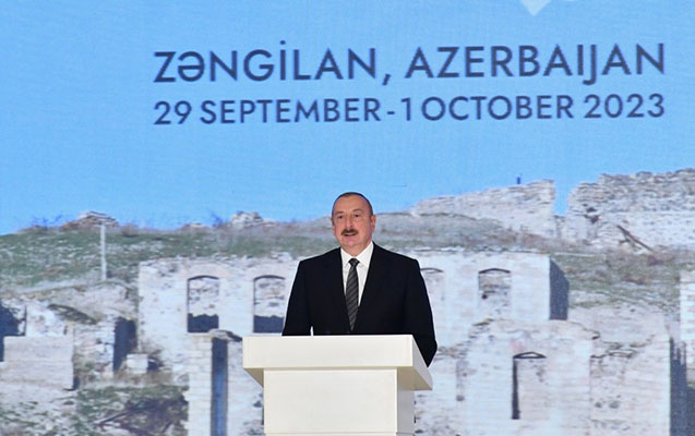 "Biz Qafqazda sülh və sabitlik istəyirik, seçim Ermənistanındır" - İlham Əliyev