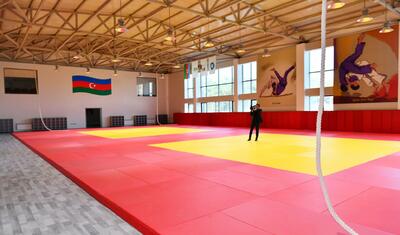 İlham Əliyev Sumqayıt şəhər stadionunda -