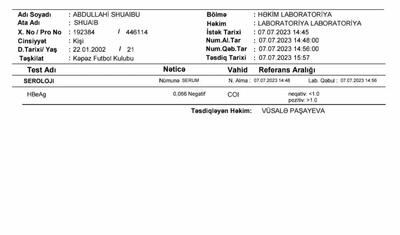 ŞOK SƏNƏDLƏR! Premyer Liqada çıxış edən futbolçu qorxulu xəstəliyin daşıyıcısıdır?