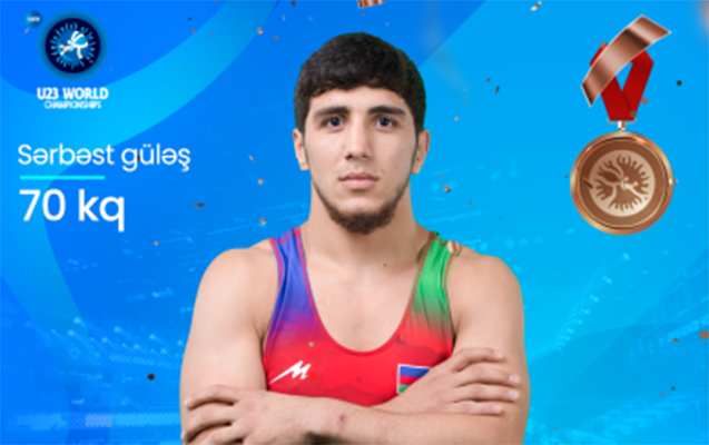 Sərbəst güləşçilərdən 2 gümüş və 1 bürünc medal - Dünya çempionatnda
