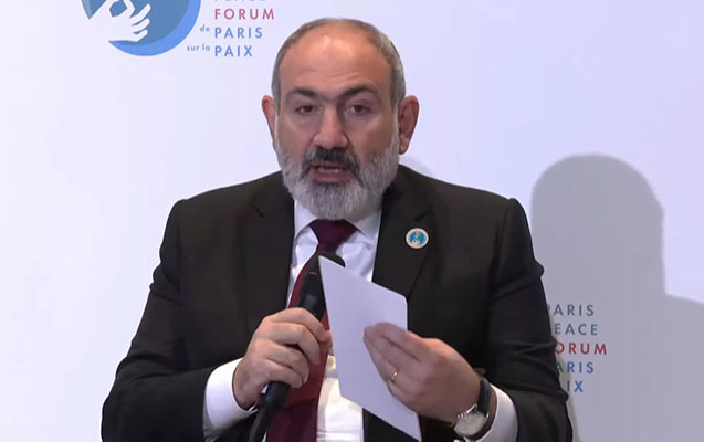 Paşinyan 3 prinsipli sülh müqaviləsindən danışdı
