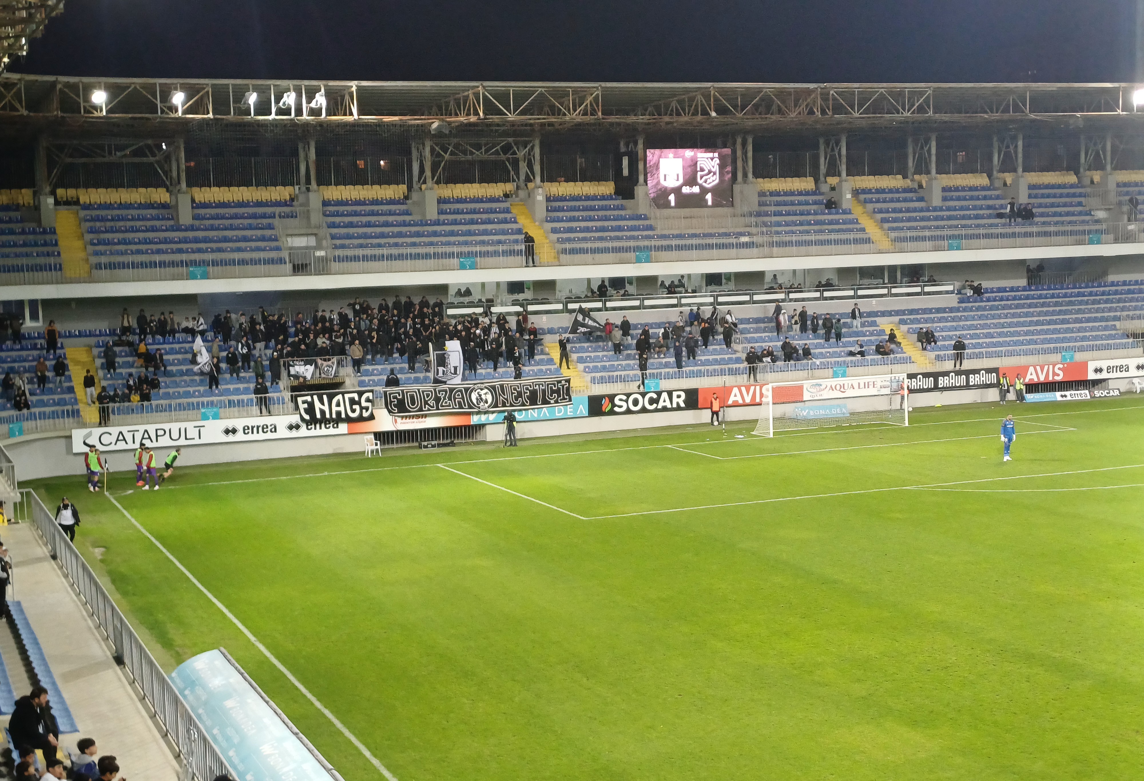 "Neftçi Arena"da "Xəzər Lənkəran" replikasına MARAQLI CAVAB